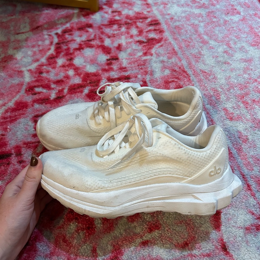 ALO Yoga White Womens Runners